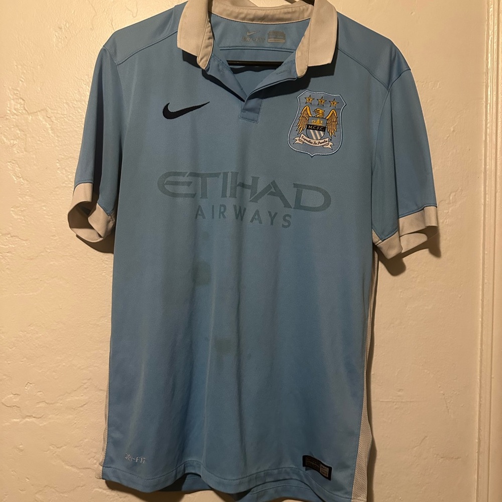 Nike Manchester City Light Blue Jersey
